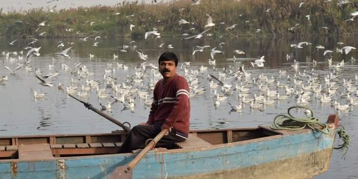 Les ghats de la Yamuna