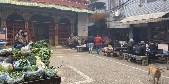 Visite des marchés - Colonie Tibétaine