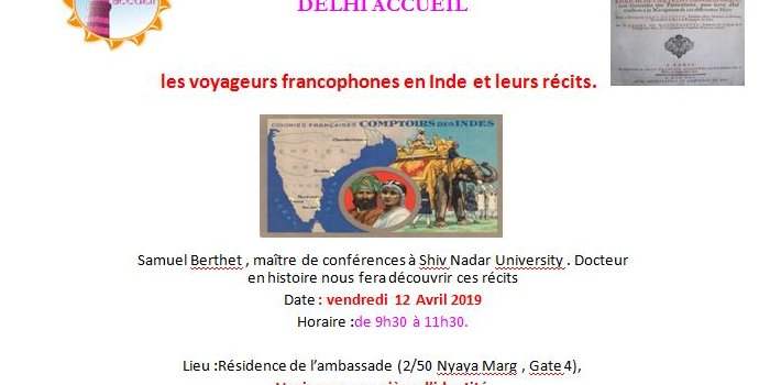 les voyageurs francophones en Inde et leurs récits