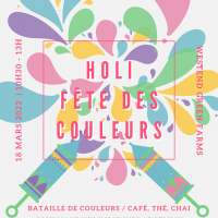 Holi - Fête des couleurs - Vendredi 18 mars 10:30-13:00